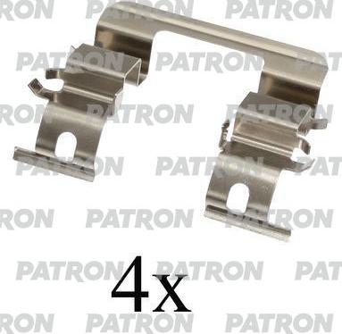 Patron PSRK1330 - Комплектующие для колодок дискового тормоза autospares.lv