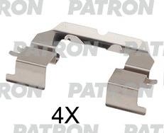 Patron PSRK1333 - Комплектующие для колодок дискового тормоза autospares.lv