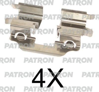 Patron PSRK1322 - Комплектующие для колодок дискового тормоза autospares.lv