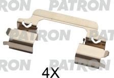 Patron PSRK1299 - Комплектующие для колодок дискового тормоза autospares.lv