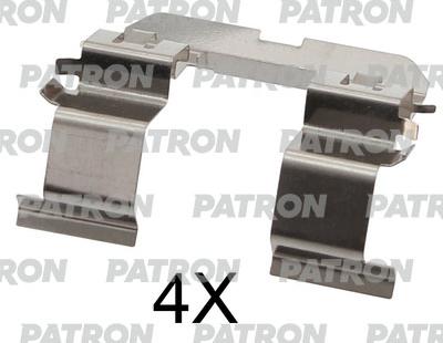 Patron PSRK1292 - Комплектующие для колодок дискового тормоза autospares.lv