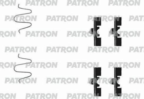 Patron PSRK1258 - Комплектующие для колодок дискового тормоза autospares.lv