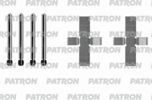 Patron PSRK1267 - Комплектующие для колодок дискового тормоза autospares.lv