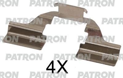 Patron PSRK1209 - Комплектующие для колодок дискового тормоза autospares.lv