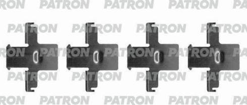 Patron PSRK1216 - Комплектующие для колодок дискового тормоза autospares.lv