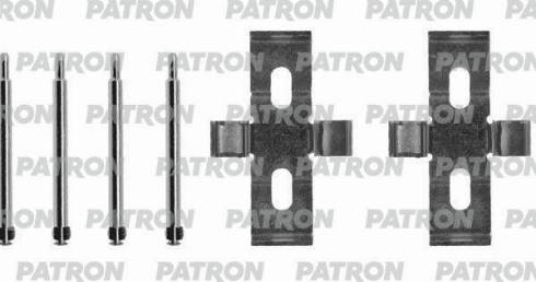 Patron PSRK1217 - Комплектующие для колодок дискового тормоза autospares.lv