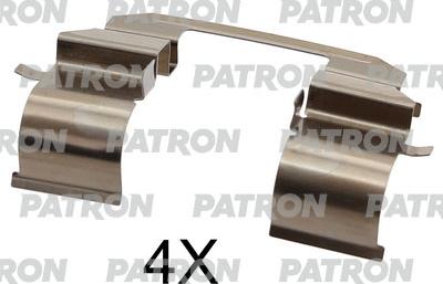 Patron PSRK1286 - Комплектующие для колодок дискового тормоза autospares.lv