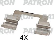 Patron PSRK1287 - Комплектующие для колодок дискового тормоза autospares.lv