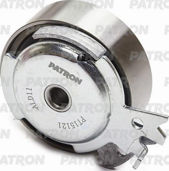 Patron PT15121 - Натяжной ролик, зубчатый ремень ГРМ autospares.lv