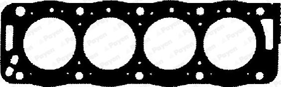 Payen BX850 - Прокладка, головка цилиндра autospares.lv