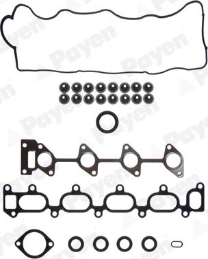 Payen CG7920 - Комплект прокладок, головка цилиндра autospares.lv