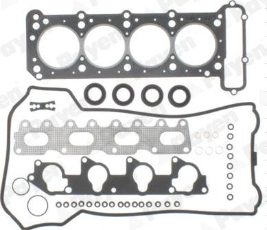 Payen DV820 - Комплект прокладок, головка цилиндра autospares.lv