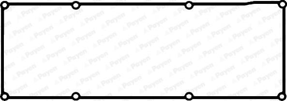 Payen JM5292 - Прокладка, крышка головки цилиндра autospares.lv