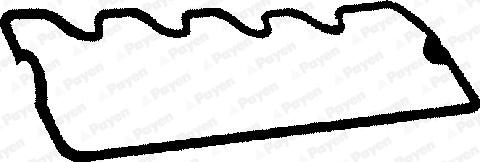 Payen JN454 - Прокладка, крышка головки цилиндра autospares.lv