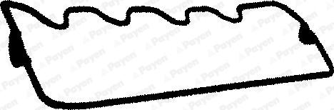 Payen JN607 - Прокладка, крышка головки цилиндра autospares.lv
