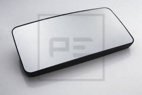 PE Automotive 028.132-00A - Зеркальное стекло, переднее зеркало autospares.lv
