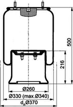 PE Automotive 084.194-72A - Кожух пневматической рессоры autospares.lv