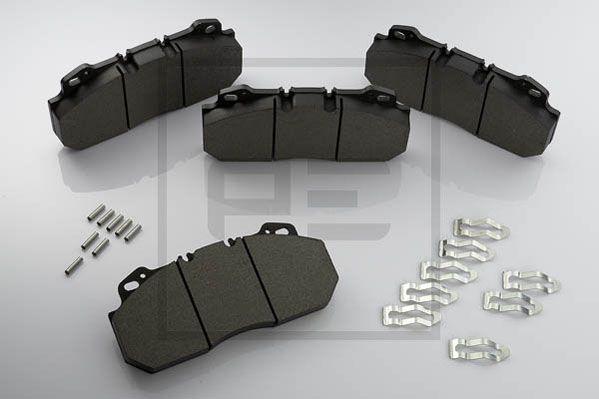 PE Automotive 086.304-00A - Тормозные колодки, дисковые, комплект autospares.lv