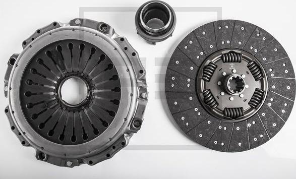 PE Automotive 080.433-00A - Комплект сцепления autospares.lv