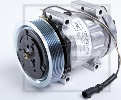 PE Automotive 109.801-00A - Компрессор кондиционера autospares.lv