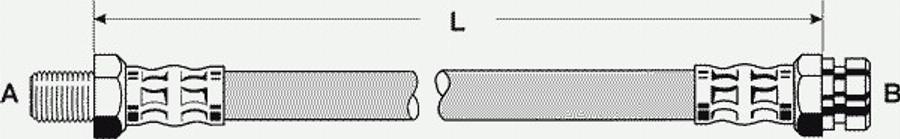 Pex 36.101 - Тормозной шланг autospares.lv