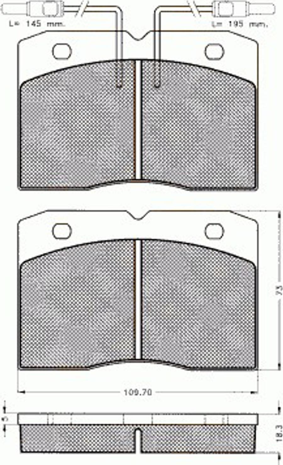 Pex 7271 - Тормозные колодки, дисковые, комплект autospares.lv