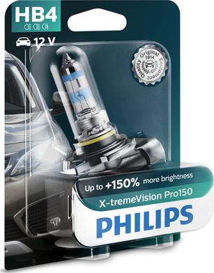 PHILIPS 9006XVPB1 - Лампа накаливания, фара дальнего света autospares.lv