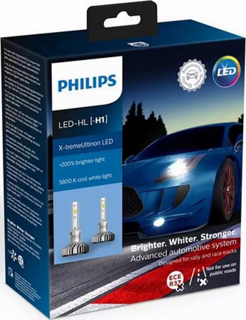 PHILIPS 11258XUX2 - Лампа накаливания, противотуманная фара autospares.lv