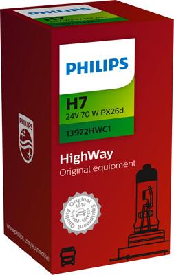 PHILIPS 13972HWC1 - Лампа накаливания, фара дальнего света autospares.lv