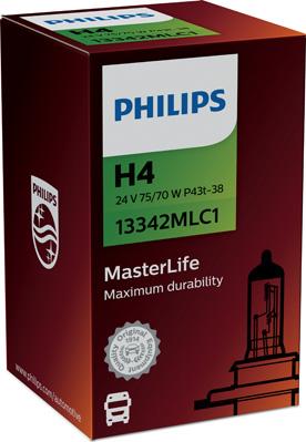 PHILIPS 13342MLC1 - Лампа накаливания, фара дальнего света autospares.lv