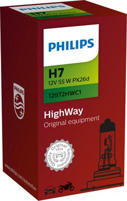 PHILIPS 12972HWC1 - Лампа накаливания, фара дальнего света autospares.lv