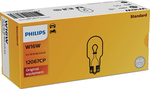 PHILIPS 12067CP - Лампа накаливания, фонарь указателя поворота autospares.lv