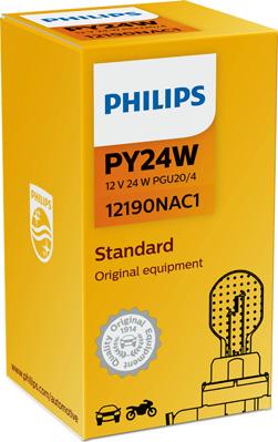 PHILIPS 12190NAC1 - Лампа накаливания, фонарь указателя поворота autospares.lv