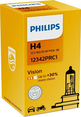 PHILIPS 12342PRC1 - Лампа накаливания, фара дальнего света autospares.lv