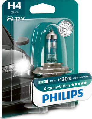PHILIPS 12342XV+B1 - Лампа накаливания, фара дальнего света autospares.lv