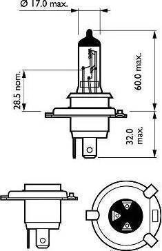 PHILIPS 12342CVPGS2 - Лампа накаливания, противотуманная фара autospares.lv