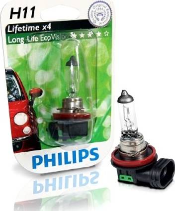 PHILIPS 12362LLECO - Лампа накаливания, фара с автоматической системой стабилизации autospares.lv