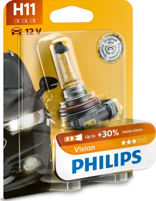 PHILIPS 12362PRB1 - Лампа накаливания, фара дальнего света autospares.lv