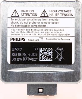PHILIPS 85415C1 - Лампа накаливания, основная фара autospares.lv