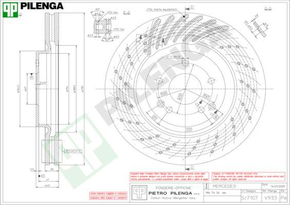 Pilenga V933 - Тормозной диск autospares.lv