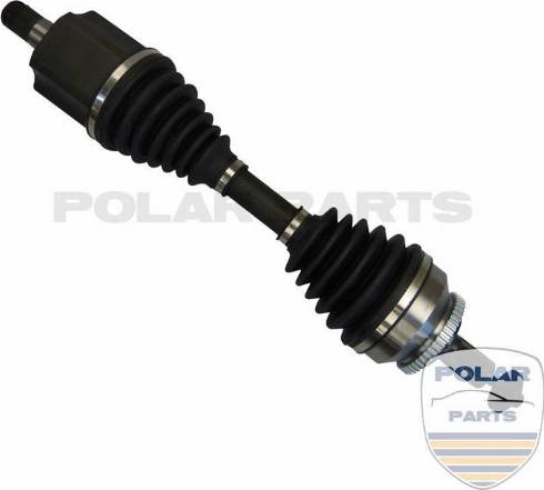 PolarParts 10004492 - Приводной вал autospares.lv