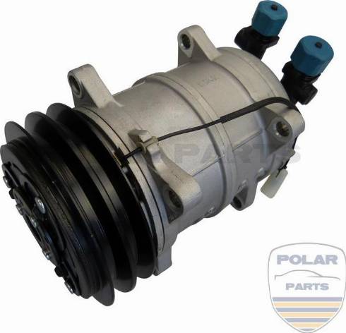 PolarParts 10004551 - Компрессор кондиционера autospares.lv