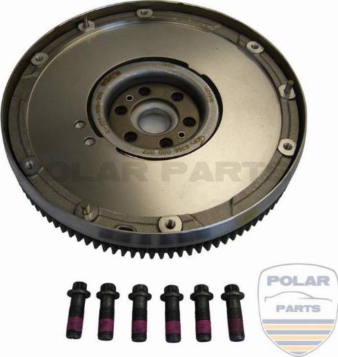 PolarParts 10004607 - Маховик autospares.lv