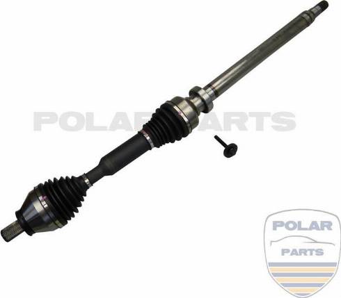 PolarParts 10004632 - Приводной вал autospares.lv