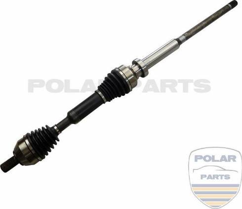 PolarParts 10004079 - Приводной вал autospares.lv