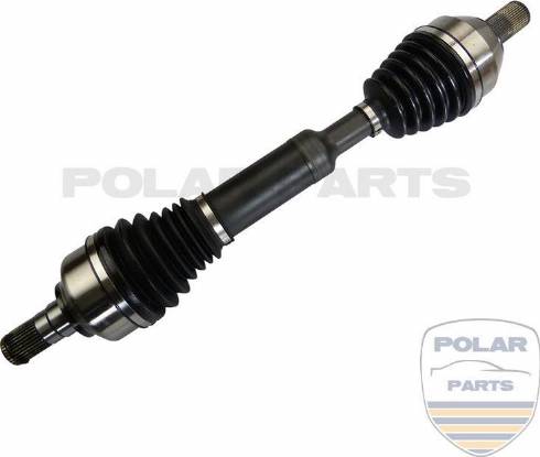 PolarParts 10004078 - Приводной вал autospares.lv