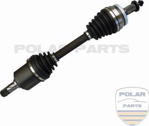 PolarParts 10004176 - Приводной вал autospares.lv