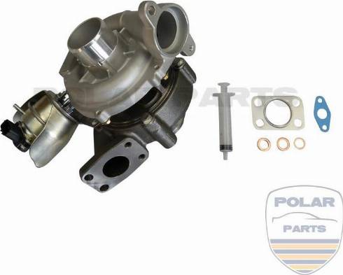 PolarParts 10004854 - Турбина, компрессор autospares.lv