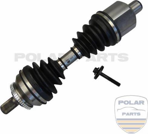 PolarParts 10004831 - Приводной вал autospares.lv