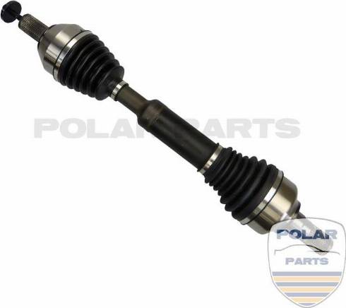 PolarParts 10004397 - Приводной вал autospares.lv